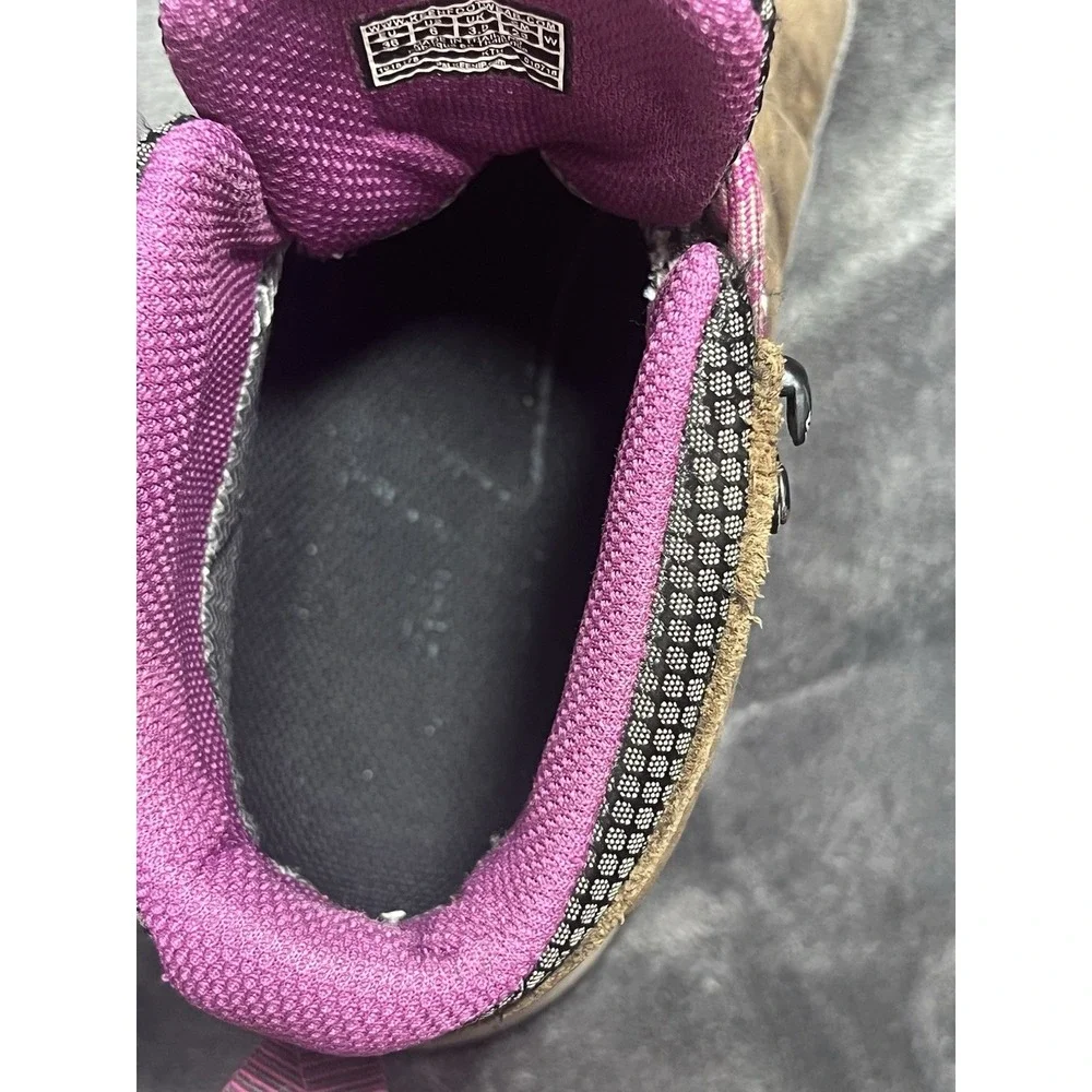 Keen Women Boots Targhee III Mid Waterproof Hiking  Weiss/Boysenberry  Sz 6 Gorp